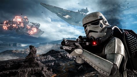 Stormtrooper Star Wars Battlefront Star Destroyer Battle Video