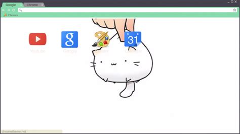 Cute Cat Chrome Theme Themebeta