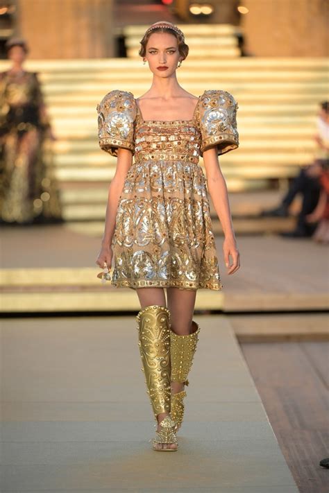 Dolce Gabbana Alta Moda Agrigento Fashion Show Fashion