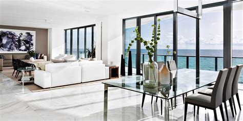 Regalia Oceanfront Condo Residences Living And Dining Room Ocean View