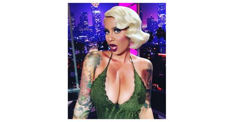 photo d amber rose sur le plateau de son talk show publiée le 21 juillet 2016 purepeople