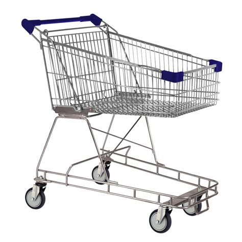 100 Litre Blue Supermarket Shopping Trolley Cart T100 Zssss20220