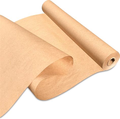 Made In Usa Brown Kraft Paper Jumbo Roll 17 75 X 1200 100ft Ideal For