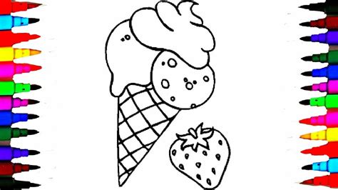Vwh kawaii slow rising squishy slice toast smiley face phone. Learn Coloring SQUISHY ICE CREAM - Coloring Pages Videos ...
