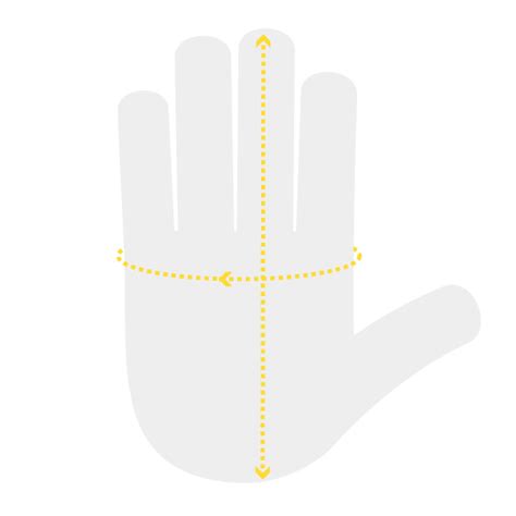 Copper hands arthritistherapeutic compression gloves size how to measure your hands for glove size vintage shopping hand size chart a reference tool for mittens and gloves How to Measure Your Hands for Gloves - SafetyGloves.co.uk