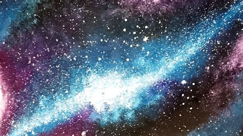 Galaxy Painting Easy Painting For Beginners Acrylic Painting Youtube