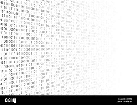Digital Binary Code Background Matrix Style Program Random Falling