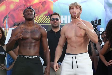 Weights Running Order And Images From The Ksi Vs Logan Paul Ii Weigh