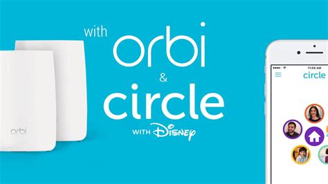 The circle device itself has a clean, modern look to it, with more rounded edges than the original disney circle. Disney Circle app with Orbi - YouTube