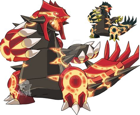 Groudon Pokemon Png Isolated Photo Png Mart