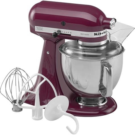 Kitchenaid will pay for replacement parts and labor costs to correct defects in materials and workmanship. KitchenAid KSM150PSBY Artisan® Series Boysenberry 5 Quart ...