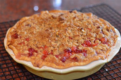 Cherry Crumb Pie With Canned Cherries