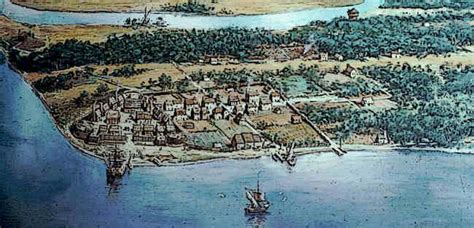 The Establishment Of Jamestown 1607 Captain John Smith And Chief