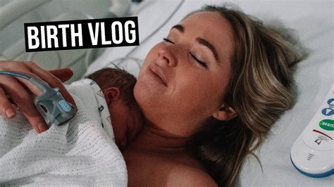 Birth Vlog Labour And Delivery Of Our First Baby Youtube