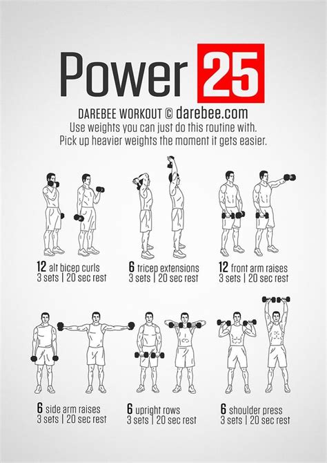 Darebee On Twitter Dumbell Workout Dumbbell Workout Bodyweight Workout