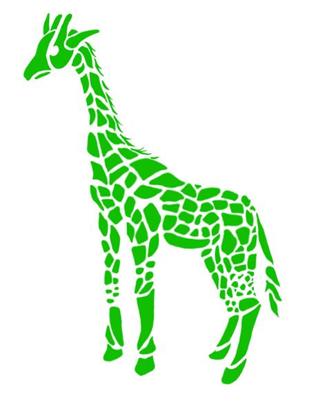 Tribal Giraffe By Greenlightningbolt On Deviantart