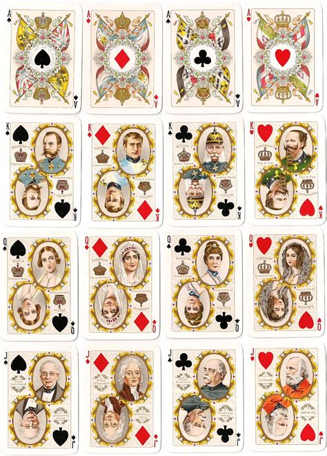 Nineteenth Century Pack — Nineteenth Century Playing Cards — The World