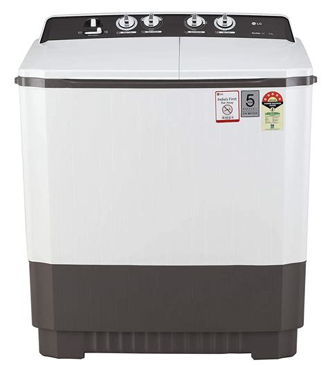 Lg 9 Kg 5 Star Semi Automatic Top Loading Washing Machine P9040rgaz