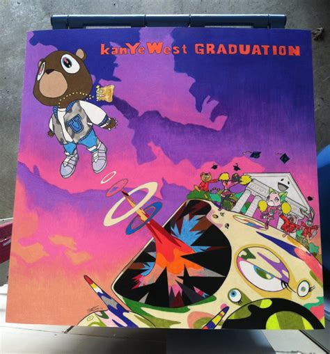 Kanye West Graduation Album Cover Poster Cclana