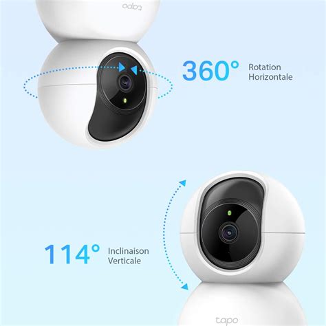 Caméra Surveillance Wifi Tp Link Tapo 360° 1080p à 26€90 Amazon