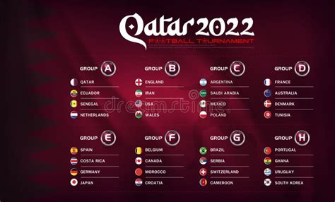 Fifa World Cup 2022 Teams Logo
