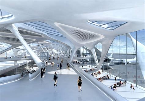 New Passenger Terminal For Zagreb Airport Zaha Hadid Architects Zaha