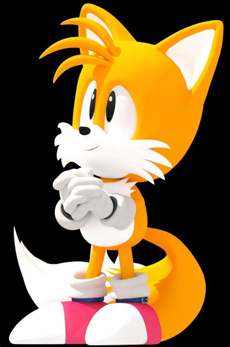 Classic Tails Render Sonic Tematica