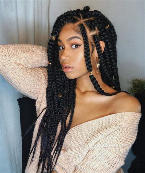 Braids hairstyle highlights in 2020