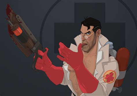 Team Fortress 2 Medic Team Fortess 2 Cartoon Drawings Medical Teams