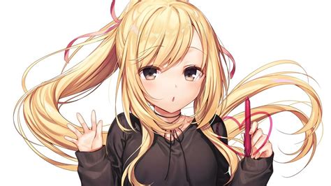 Cute Anime Blonde Girls Wallpapers Wallpaper Cave