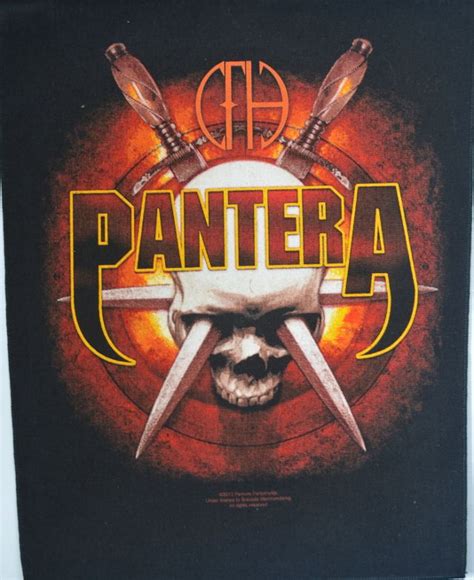Pantera Back Patch Pantera Back Patch £799 Heavy Metal Bands Art