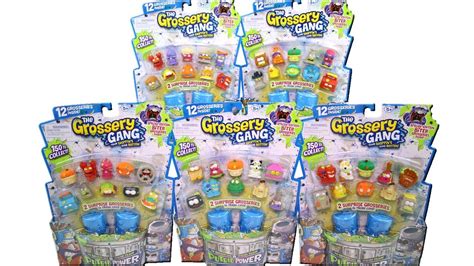 The Grossery Gang Series 3 Putrid Power 12 Packs Unboxing Toy Review
