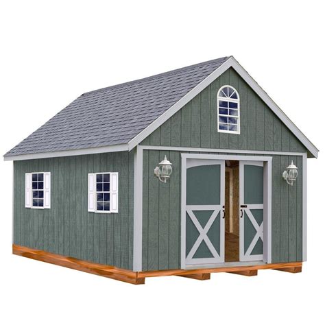 Best Barns Belmont 12x20 Wood Shed Free Shipping