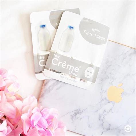 The Creme Shop Milk Face Mask is instantly rejuvenating. Infused with
