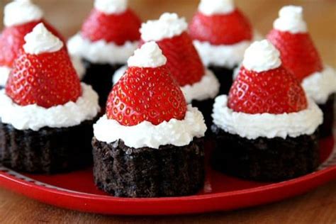 Try these christmas tree brownies! Christmas Brownies Recipes And Ideas | Christmas brownies, Strawberry santa hats, Strawberry santas