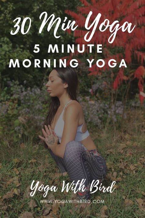 5 Minute Morning Yoga Flow For Beginners Morning Yoga Flow Power