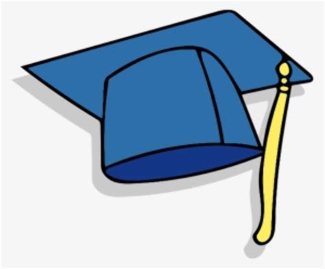 Download High Quality Graduation Hat Clipart Blue Transparent Png