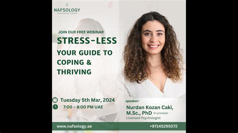 Stress Less Your Guide To Coping And Thriving Nafsology Psychology