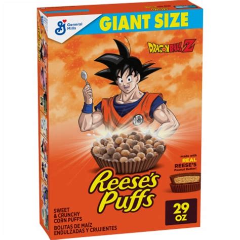 general mills reese s puffs chocolatey peanut butter giant size cereal 29 oz metro market
