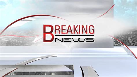 Breaking news tv banners set. virtual set breaking news HD - YouTube