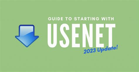 Guide To Starting With Usenet In 2023 — Rapidseedbox