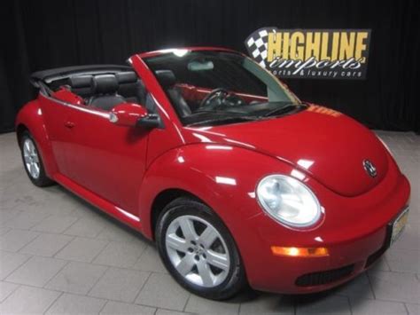 Sell Used 2007 Vw Beetle Convertible 25l 5 Cyl Automatic 1 Owner In