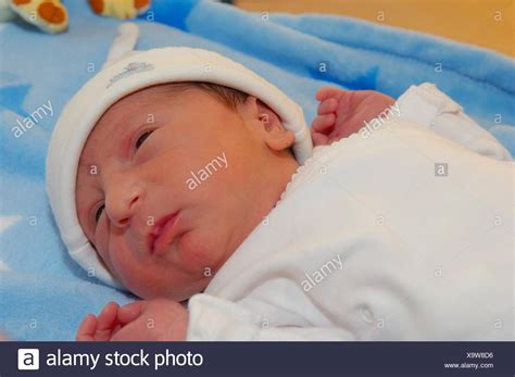 Newborn Baby Boy Hospital Nursery High Resolution Stock Photography And
