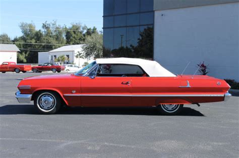 1963 Chevrolet Impala 409ss Convertible 4 Speed Factory Ac For Sale