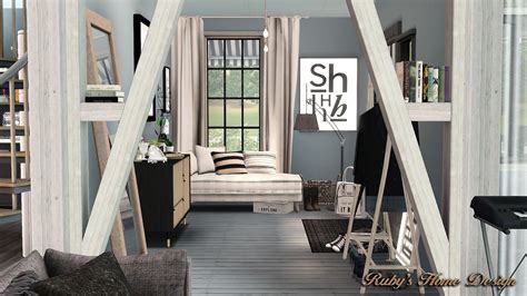 Rubys Home Design Sims3 Monochrome 單色調
