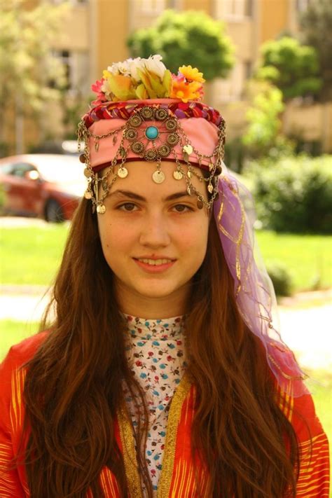 Turkish Girl Arabian Women Beaded Headpiece Folk Dance
