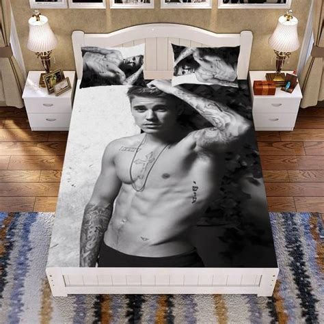 Justin bieber keeps things cool and casual during his first concert as part of the purpose world tour held at keyarena on wednesday evening (march 9) in. Justin Bieber customised Han-Cotton bed set bed sack bed ...