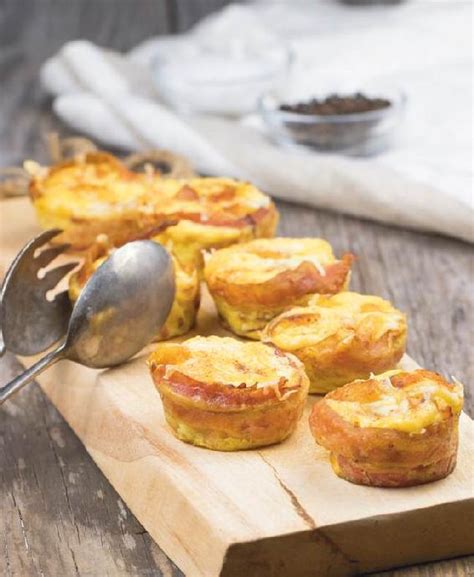 Bacon Wrapped Roasted Squash Egg Muffin Cups Keto Recipes