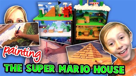 The Super Mario House The Paintings Youtube