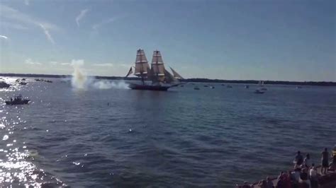 Tall Ships In Erie Pa The Brig Niagara Youtube